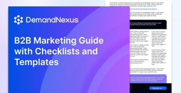 B2B Marketing Guide with Checklists and Templates