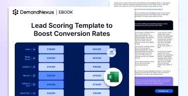 lead scoring template to boost conversion rates