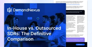 In-House vs. Outsourced SDRs_ The Definitive Comparison