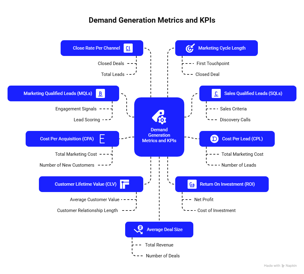 Demand Generation Metrics and KPIs